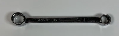 ARMSTRONG 26-543 OFFSET BOX END 3/8” X 7/16” LLAVE CROMADA Foto 1 de 4
