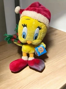 Looney Tunes Tweety Bird Christmas Plush – Holiday Edition - Picture 1 of 6