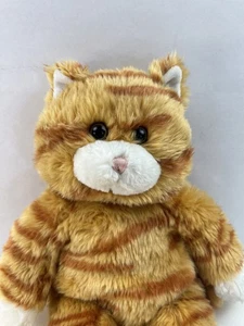Build A Bear Orange Tabby Cat Plush 18" Stuffed Toy BAB Striped Kitty Giggling - Picture 1 of 9