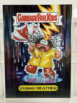 2025 Topps Garbage Pail Kids Get a Grip 5x7 Art Prints STORMY HEATHER GPK B - Image 1 of 2