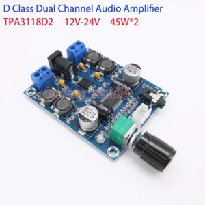 DC 12V-24V TPA3118 D2 Class Digital Audio Amplifier Board 45W*2 Power Amp Module - Picture 1 of 6