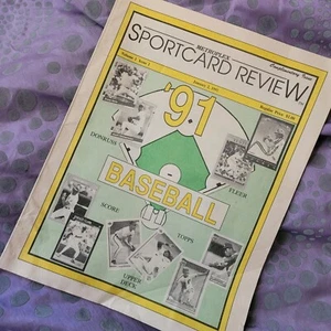 Vtg Metroplex SPORTCARD REVIEW Volume 1 Issue 1 January 1991 Magazine Cal Ripken - Picture 1 of 6