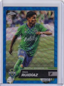 Raul Ruidiaz 2023 Topps Chrome MLS Blue Wave /199 $1.50 SHIPPING - Picture 1 of 2