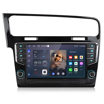 Für VW Für Golf VII 7 2013-2017 Autoradio Android 14 Navigation GPS CarPlay DSP - Bild 1 von 4