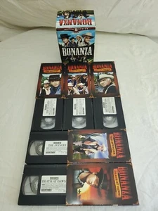 BONANZA VHS BOX SET (5 film box set)  WESTERNS CLASSIC TELEVISION EPISODES - Picture 1 of 8