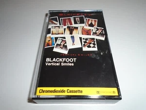 BLACKFOOT - VERTICAL SMILES. AUDIO CASSETTE TAPE ALBUM 1984 ATCO 790 218-4 MINT - Picture 1 of 8
