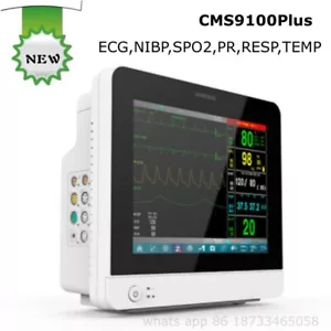 Monitor paziente CMS9100Plus Terapia intensiva 12,1" ECG,NIBP,SPO2,PR,RESP,TEMP - Picture 1 of 9
