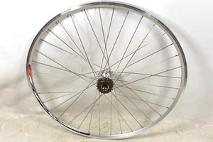 Fixie 700c Flip Flop Ruota Posteriore 622 - 12 Cerchio Sigillato Mozzo 16t Ingranaggi Usato - Foto 1 di 3