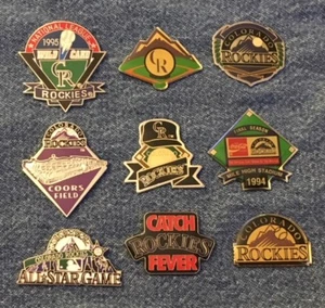 Alfileres de los Rockies de Colorado ~ Elige un alfiler ~ MLB ~ Béisbol ~ Elige uno o más ~ Agrega al carro - Imagen 1 de 10
