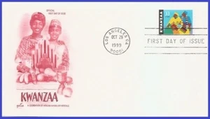 USA4 #3368 U/A ARTCRAFT FDC Kwanzaa s/a - Imagen 1 de 1