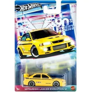 2025 HOT WHEELS 90s Street Scene Mitsubishi Lancer Evolution VI 2/5 1:64 - JCB58 - Picture 1 of 1