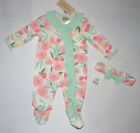 NWT, Baby girl clothes, Newborn, Macy's First Impressions Coveralls & headband