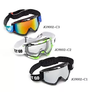 JUST GO Ski Goggles for Skiing Dual-Layer Anti-Fog UV lens Snowboard Goggles - Picture 1 of 29