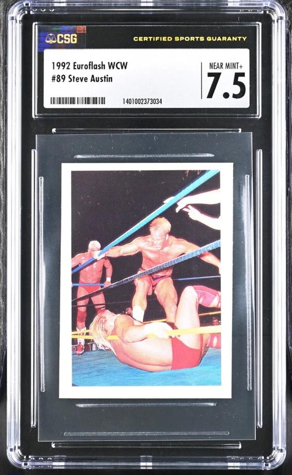 WCW Euroflash 1992 Stunning Steve Rookie! - Image 1 of 3