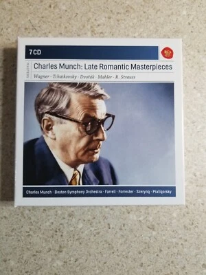 Charles Munch: Late Romanic Masterpieces (7 CDs, 2011, Sony Music/RCA Red Seal) - Image 1 of 3