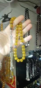 Rosario Faturan alemán hecho a mano 33 cuentas de oración islámicas Masbaha Tasbih Misbah - Imagen 1 de 3