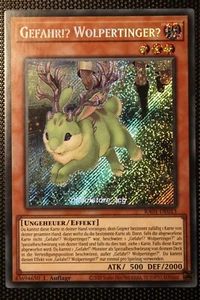 Gefahr!? Wolpertinger? - RA01-DE, SCR, 1. Auflage, YuGiOh. - Bild 1 von 2