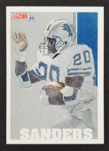 Barry Sanders 1991 Score Football Card #637 (NM) - Picture 1 of 2