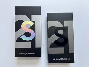 Nuovo Samsung Galaxy S21 Ultra (5G) - 128GB/256GB - Sbloccato Smartphone 6,8" - Foto 1 di 16