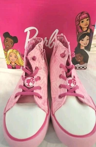 Chaussures hautes en toile rose ground up neuves pour femmes taille 5 W boîte - Photo 1/8