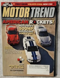 Revista Motor Trend diciembre 2006 Motowns Super Cars - Imagen 1 de 1