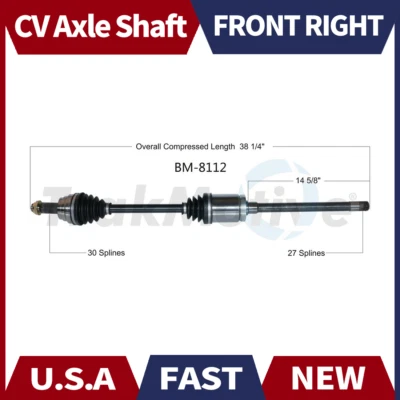 Eje delantero derecho Surtrack para BMW X5 xDrive35i 2014-2018 AWD Foto 1 de 4