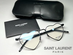 New Saint Laurent Eyeglasses SL301 LOULOU Matte Black 52-145 Italy - Picture 1 of 11