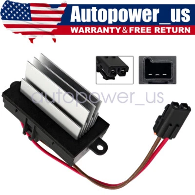 Replacement For Hummer H2 2003-2007 Heater Fan AC Blower Motor Resistor 19331830 - Image 1 of 4
