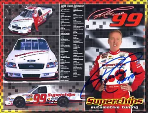 Ricky Craven Signed 8.5x11 Photo NASCAR Racing Race Car Driver AUTOGRAPH - Picture 1 of 1