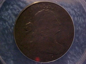 1800 US Large Cent S-209 F 12 ANACS Slab   . DBSpt - Picture 1 of 23