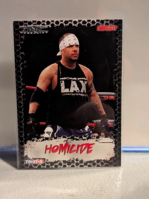 Tarjeta de lucha libre Homicide TNA 2008 Tri-star WWE #15 novato LAX Foto 1 de 2