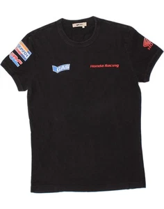 Camiseta Top GAS Para Hombre Gráfica Pequeña Negra Algodón BZ37 - Imagen 1 de 3