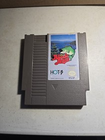The Black Bass Nintendo NES Authentic Cartridge. Vintage 1989!