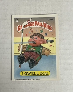 Lowell Goal 1987 Topps Garbage Pail Kids Series 8 Card #299b - Picture 1 of 2