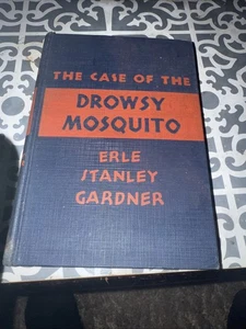 The Case Of Drowsy Mosquito Erle Stanley Gardner c. 1943 Hardcover Perry Mason - Picture 1 of 7