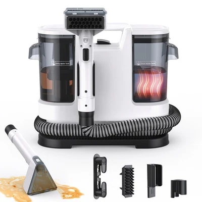 15kPa Portable Carpet & Upholstery Spot Cleaner Machine Heating Function V8 - image 1 of 4