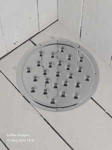  Elektra MicroCasa Leva Lever Cup Support Grid Grate Chrome. - Picture 1 of 5