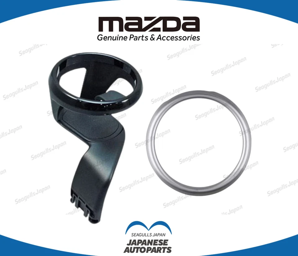 MAZDA OEM MIATA 2015/5~ Roadster MX-5 SOLO IZQUIERDA Portavasos y ANILLO JDM Foto 1 de 1