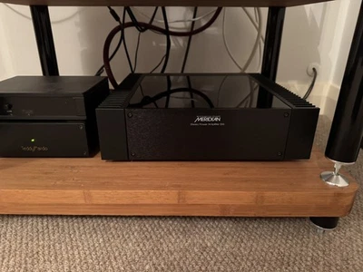 MERIDIAN 555 🌈RaRe🌈 High-End Vintage Stereo Power Amplifier - Image 1 of 4