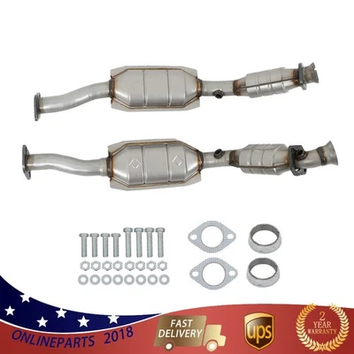 For Ford Crown Victoria Mercury Grand Marquis Catalytic Converter Left+Right - Image 1 of 4