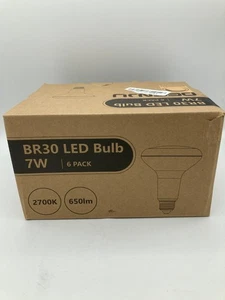 BR30 LED Leuchtmittel, dimmbarer Fluter Innen CRI80 7W entspricht 65W 2700K weich - Bild 1 von 6