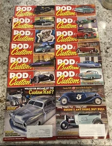 Rod And Custom Magazine June 2011 Through June 2012 (No Dec 2011) Lot Set Of 12 - Picture 1 of 14