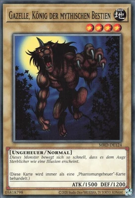 Gazelle, König der mythischen Bestien MRD-25TH-DE124 Common Deutsch NM unl. - Bild 1 von 2