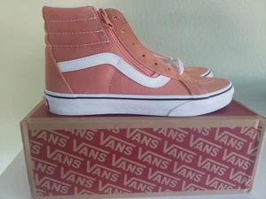 Größe 7,0Y / 8,5 WM VANS Sk8-Hi Side Zip Skater Skateboarding Skateschuh [NEU] - Bild 1 von 6