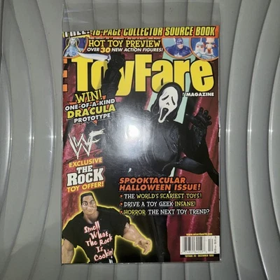 Toyfare Magazine #28 December 1999 Scream Cover W Bag And Pack Ins - Image 1 of 2