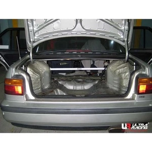 FOR 90-93 HONDA ACCORD SM4 ULTRA RACING SOLID REAR RIGID STRUT TOWER BAR BRACE - Bild 1 von 1