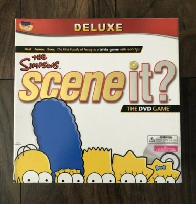 The Simpsons Scene It? DVD Game Deluxe Edition Board Game Complete - Image 1 of 4