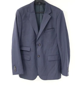 g-star blazer Mens 38/40 Correctline CL core two button navy wool blend notch - Picture 1 of 17