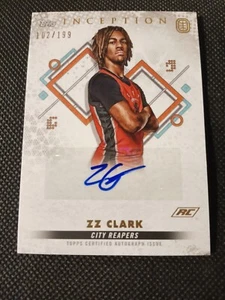 2022 ZZ CLARK TOPPS INCEPTION OTE AUTOGRAPHED AUTO ROOKIE CARD RC /199 CITY - Picture 1 of 2