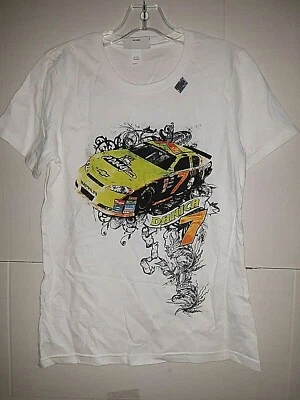 Danica Patrick # 7 Nascar White Ladies Shirt, Medium - Image 1 of 3